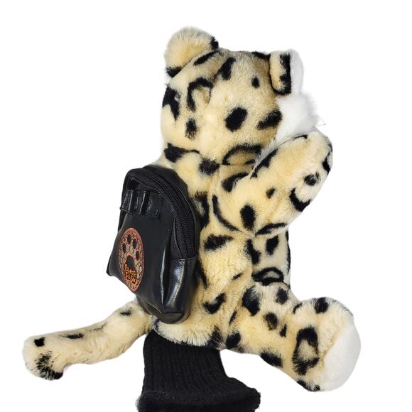 Golfer Pals Snow Leopard Plush Golf Club Cover Vintage - Picture 4 of 16